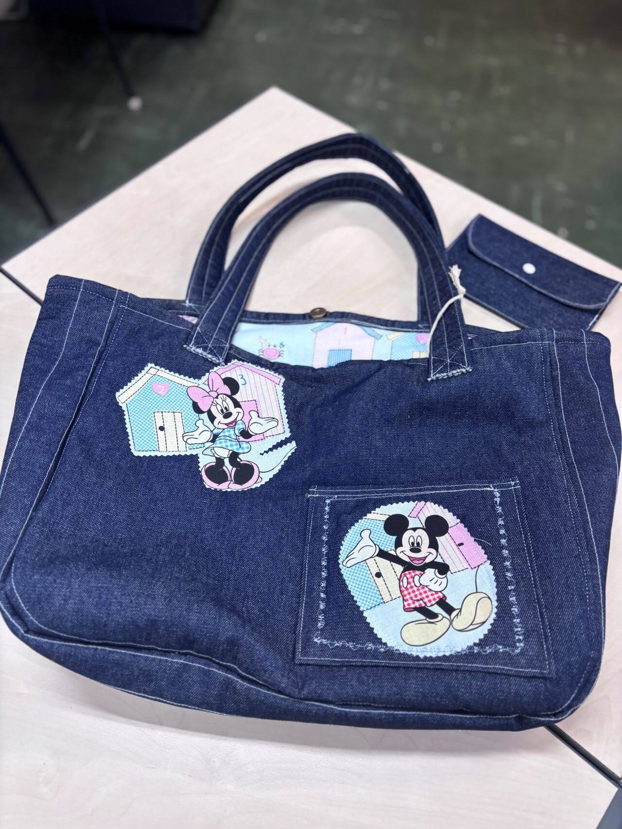 sac en toile doublé pour bébé